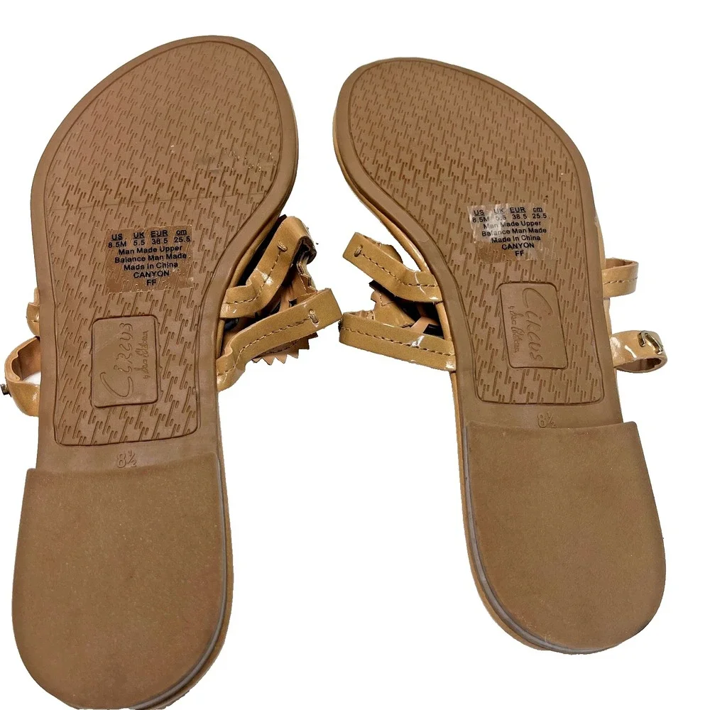 Circus by Sam Edelman Canyon Women's Sandals Size 8.5M Beige‎
